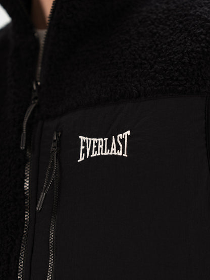 Everlast Winter Essentials Siyah Erkek Full Zip Sherpa Yelek