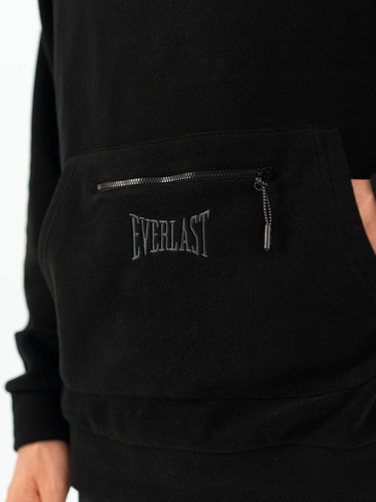Everlast Winter Essentials Siyah Erkek Kapüşonlu Polar Hoodie