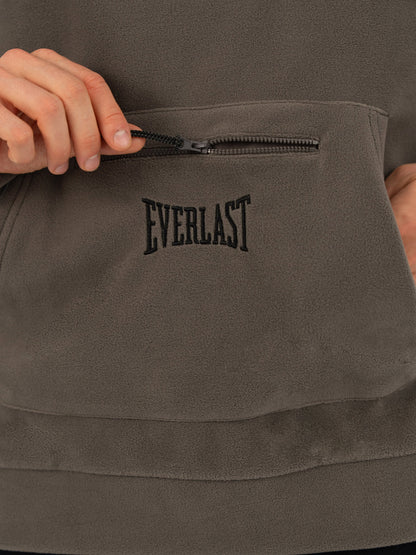 Everlast Winter Essentials Füme Erkek Kapüşonlu Polar Hoodie