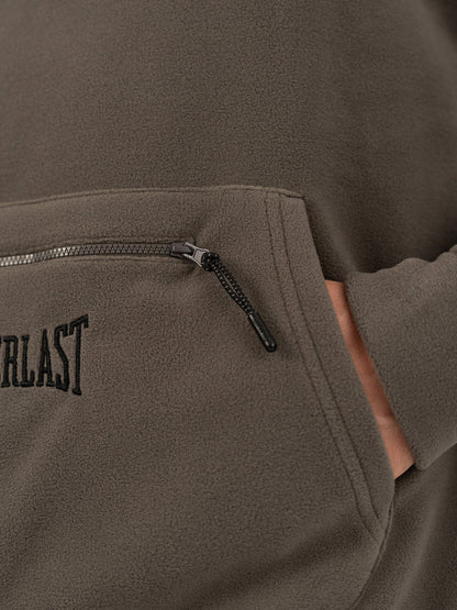 Everlast Winter Essentials Füme Erkek Kapüşonlu Polar Hoodie