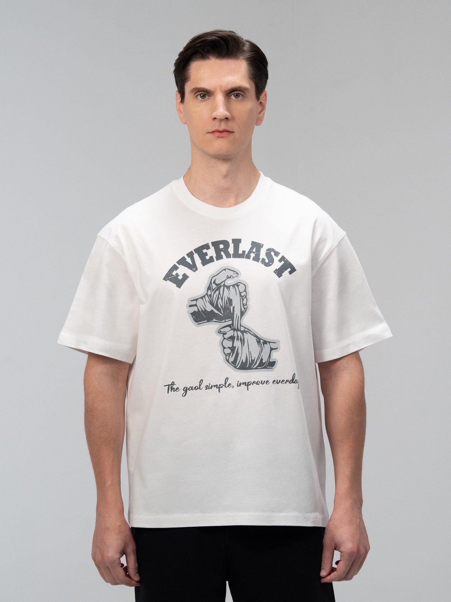Everlast Graphic Collection Comfort Beyaz Erkek Tişört
