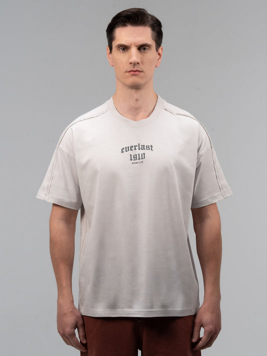 Everlast Graphic Collection Oversize Açık Gri Erkek Tişört