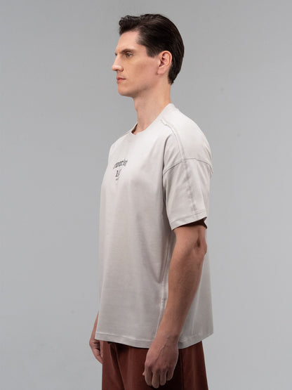 Everlast Graphic Collection Oversize Açık Gri Erkek Tişört
