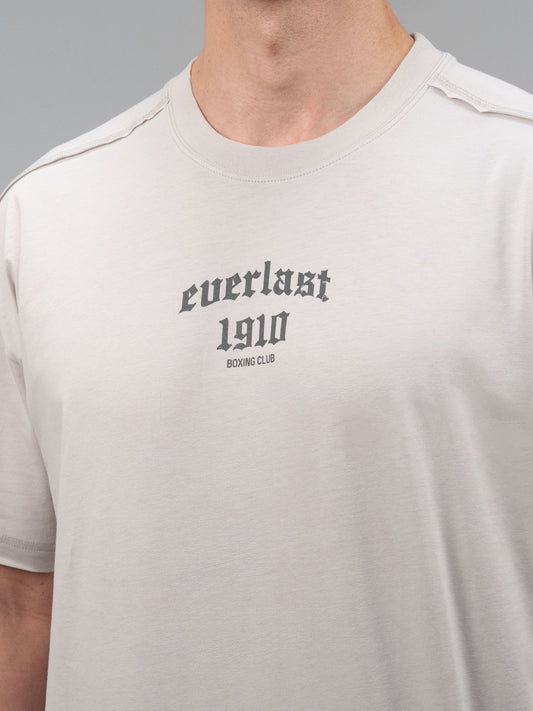 Everlast Graphic Collection Oversize Açık Gri Erkek Tişört