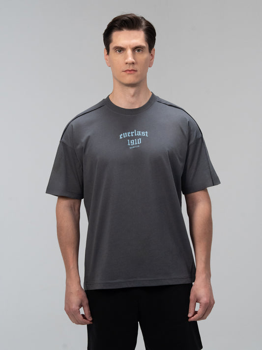Everlast Graphic Collection Oversize Füme Erkek Tişört