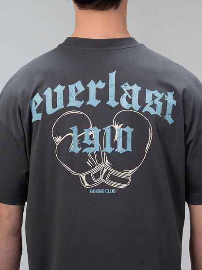 Everlast Graphic Collection Oversize Füme Erkek Tişört