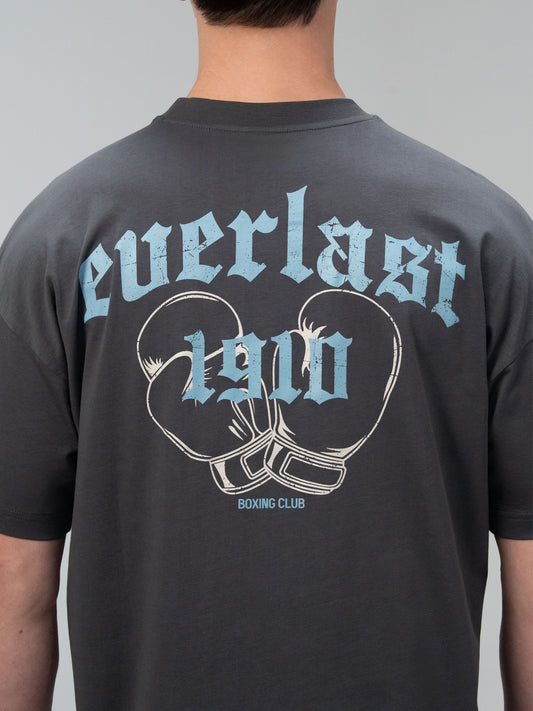 Everlast Graphic Collection Oversize Füme Erkek Tişört
