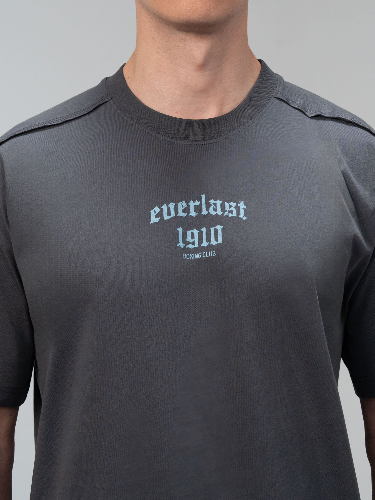 Everlast Graphic Collection Oversize Füme Erkek Tişört