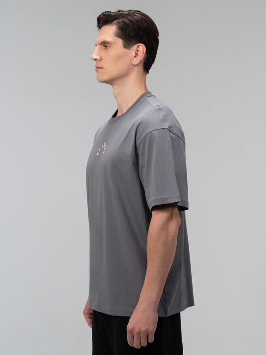 Everlast Graphic Collection Comfort Fit Koyu Gri Erkek Tişört