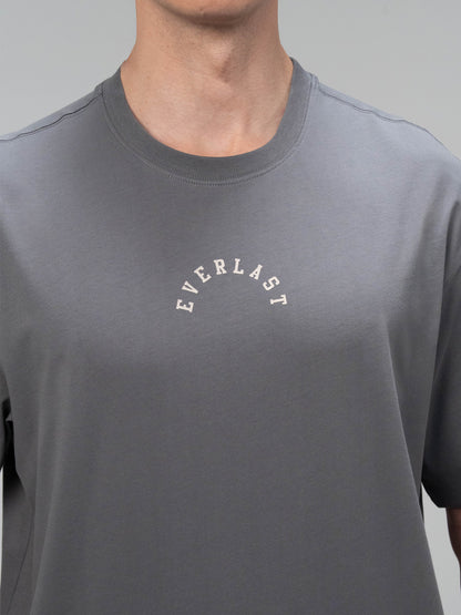 Everlast Graphic Collection Comfort Fit Koyu Gri Erkek Tişört