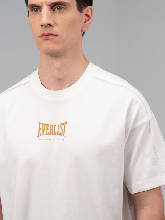 Everlast Boxing Heritage Oversize Beyaz Erkek Tişört