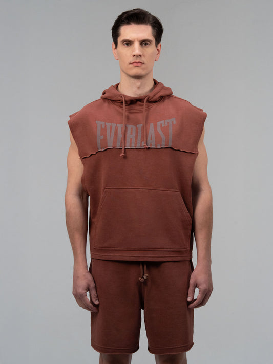 Everlast Boxing Heritage Oversize Bordo Erkek Kolsuz Sweatshirt