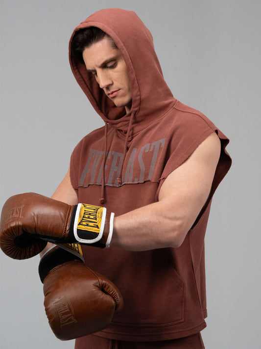 Everlast Boxing Heritage Oversize Bordo Erkek Kolsuz Sweatshirt