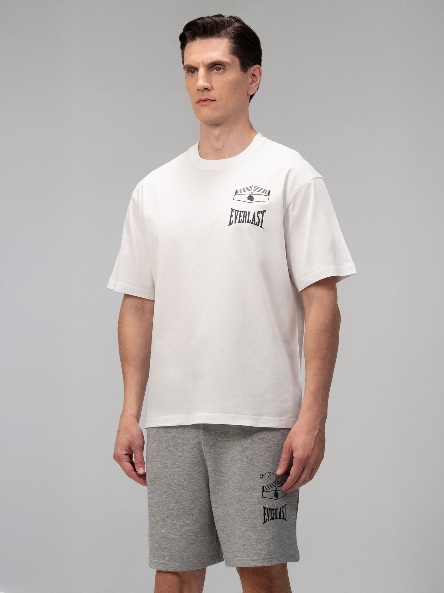 Everlast Choice Of Champs Comfort Fit Beyaz Erkek Tişört