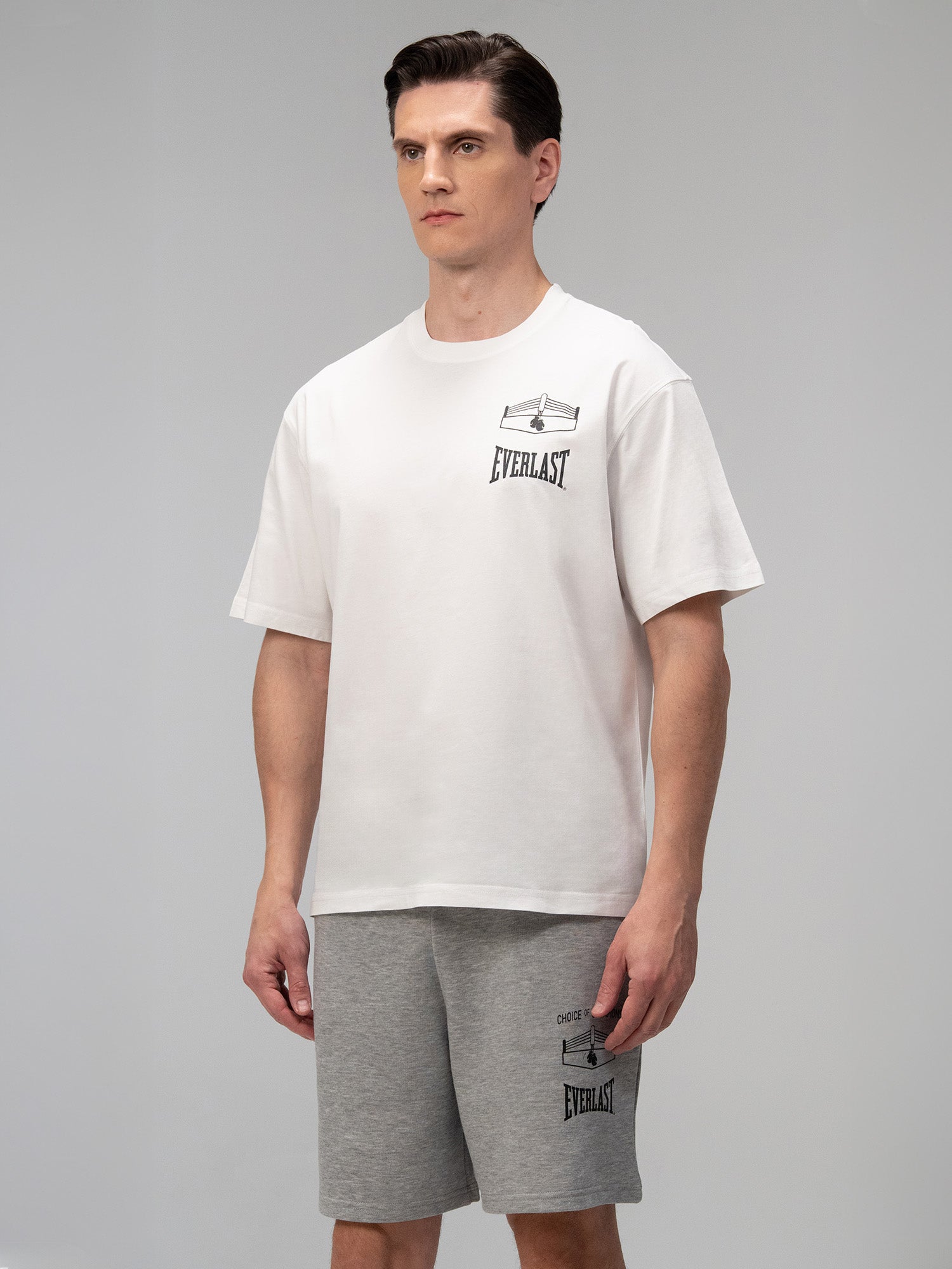 Everlast Choice Of Champs Comfort Fit Beyaz Erkek Tişört