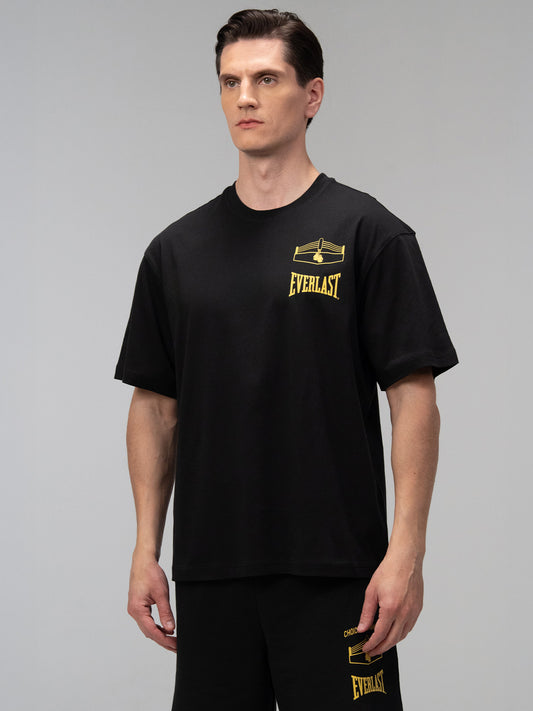 Everlast Choice Of Champs Comfort Fit Açık Siyah Erkek Tişört