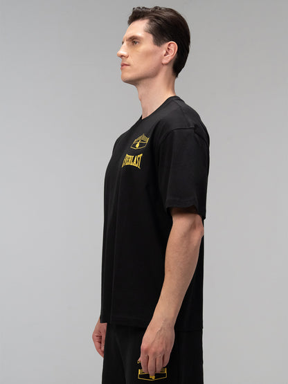 Everlast Choice Of Champs Comfort Fit Açık Siyah Erkek Tişört