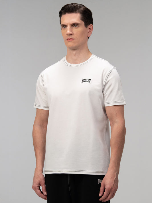 Everlast Dot Colleciton Regular Beyaz Erkek Tişört