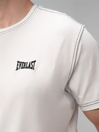 Everlast Dot Collection Regular Beyaz Erkek Tişört