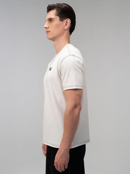 Everlast Dot Collection Regular Beyaz Erkek Tişört