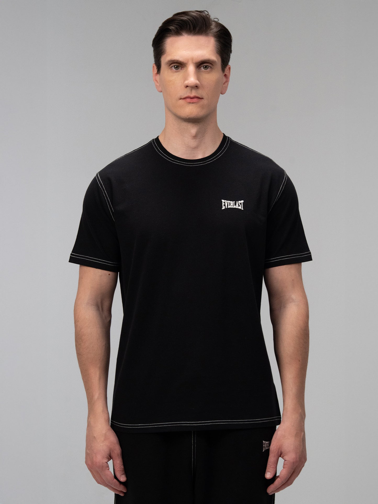 Everlast Dot Colleciton Regular Siyah Erkek Tişört