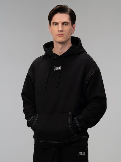 Everlast Dot Collection Comfort Fit Siyah Erkek Sweatshirt