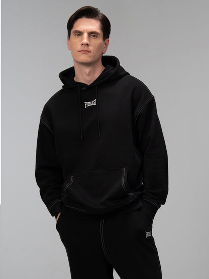 Everlast Dot Collection Comfort Fit Siyah Erkek Sweatshirt
