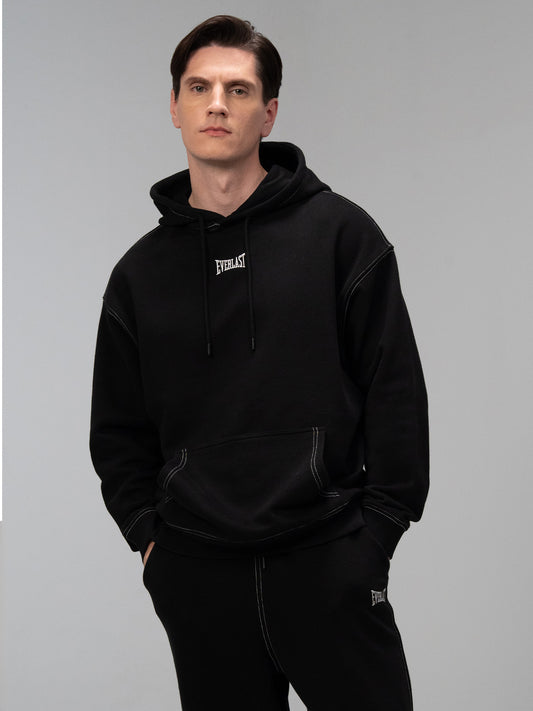 Everlast Dot Collection Comfort Fit Siyah Erkek Sweatshirt