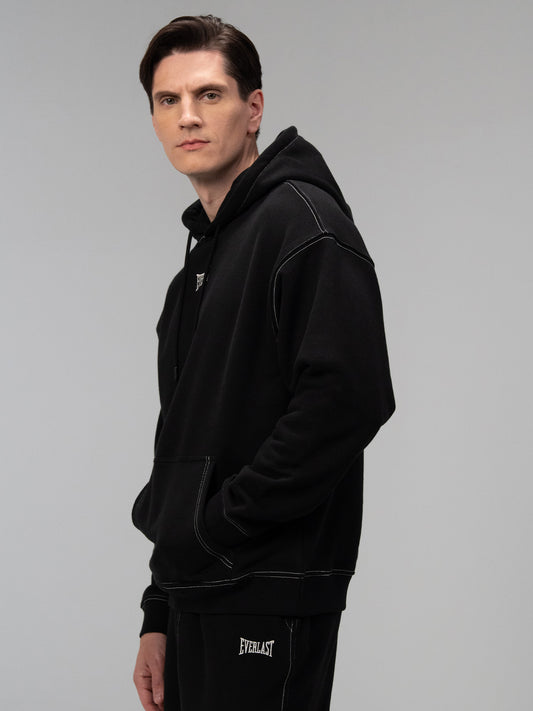 Everlast Dot Collection Comfort Fit Siyah Erkek Sweatshirt