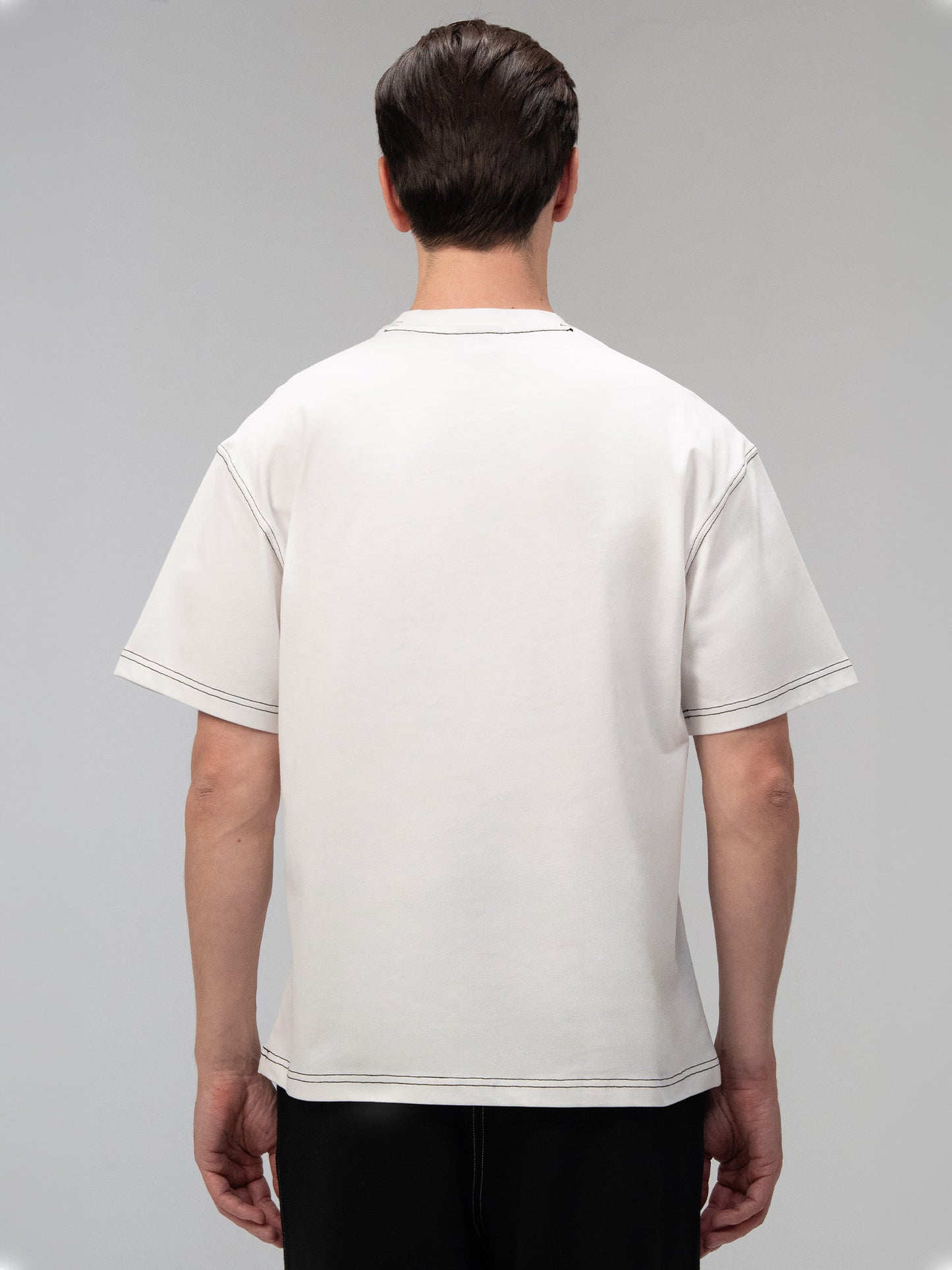 Everlast Dot Collection Comfort Fit Beyaz Erkek Tişört