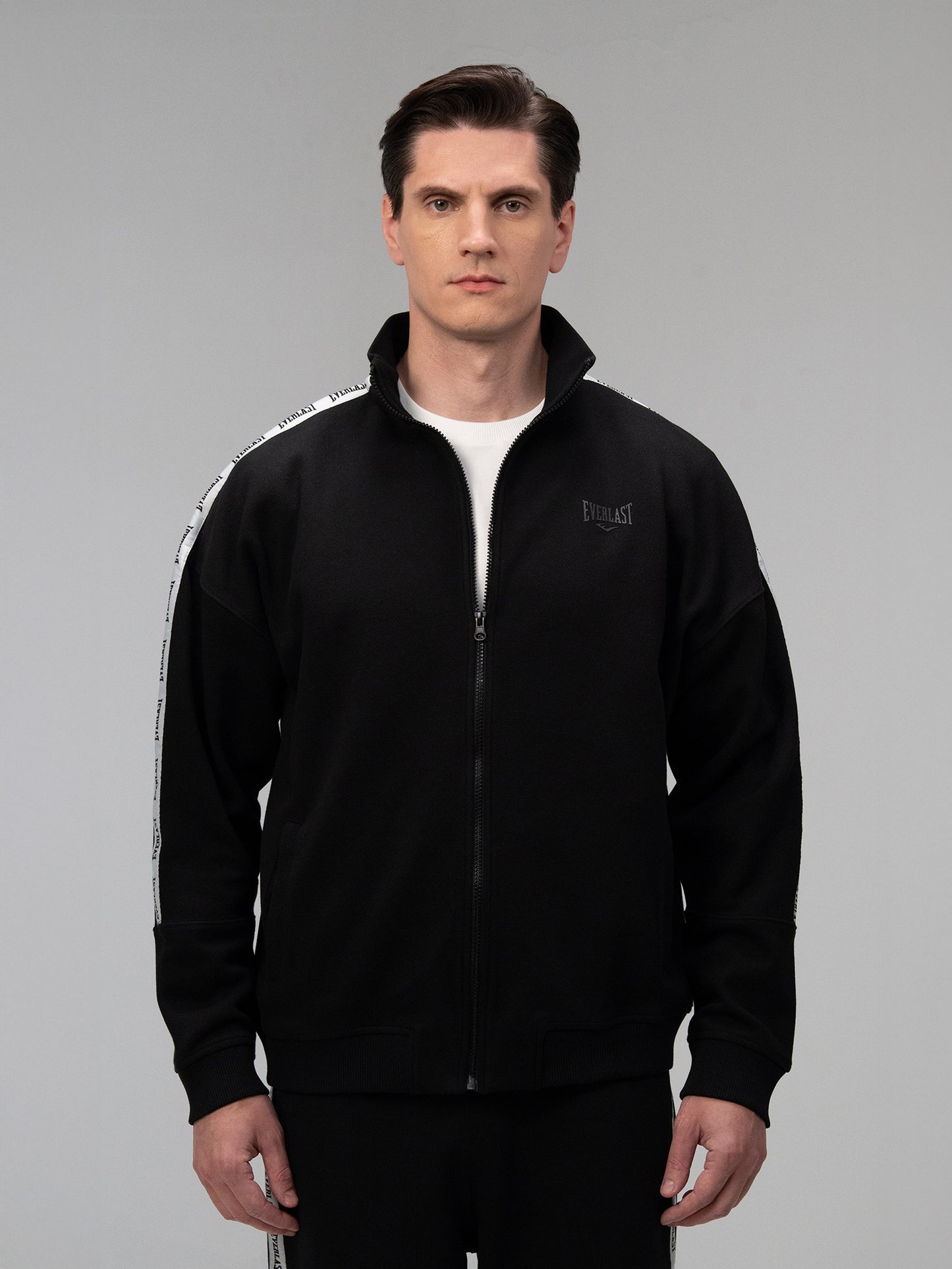 Everlast Retro Collection Oversize  Siyah Full Zip Sweatshirt