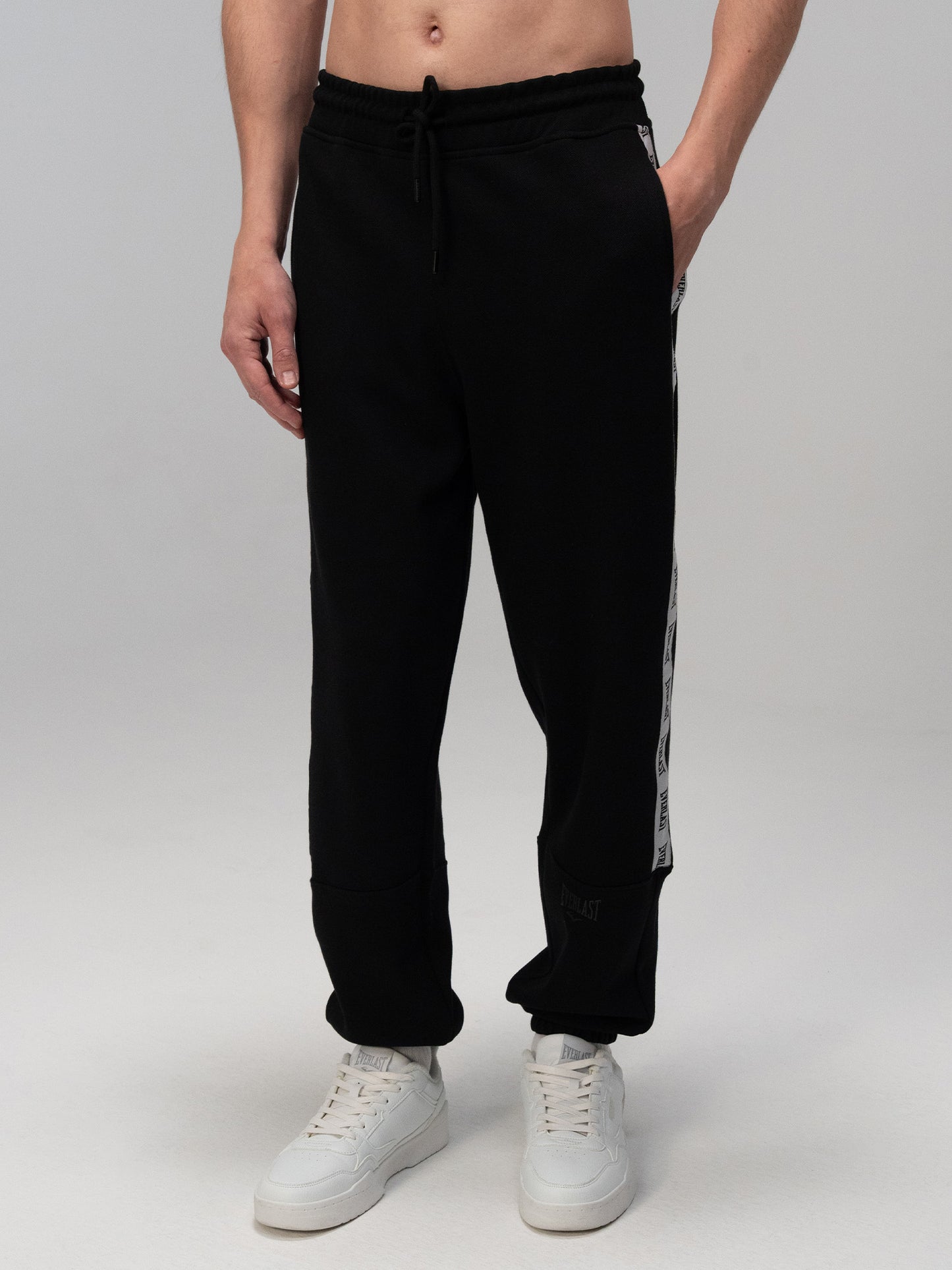 Everlast Retro Collection Oversize Siyah Eşofman Altı