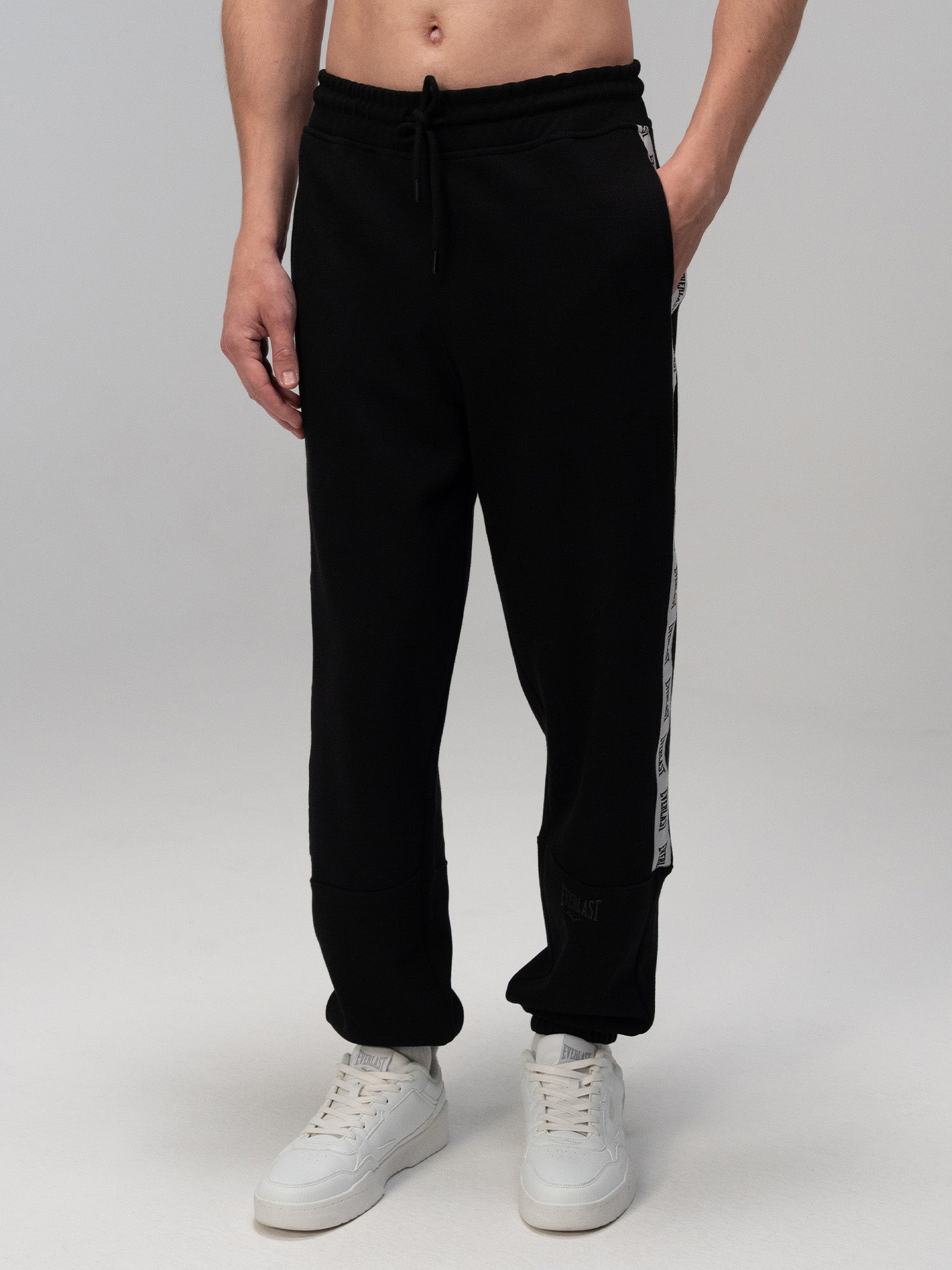 Everlast Retro Collection Oversize Siyah Eşofman Altı