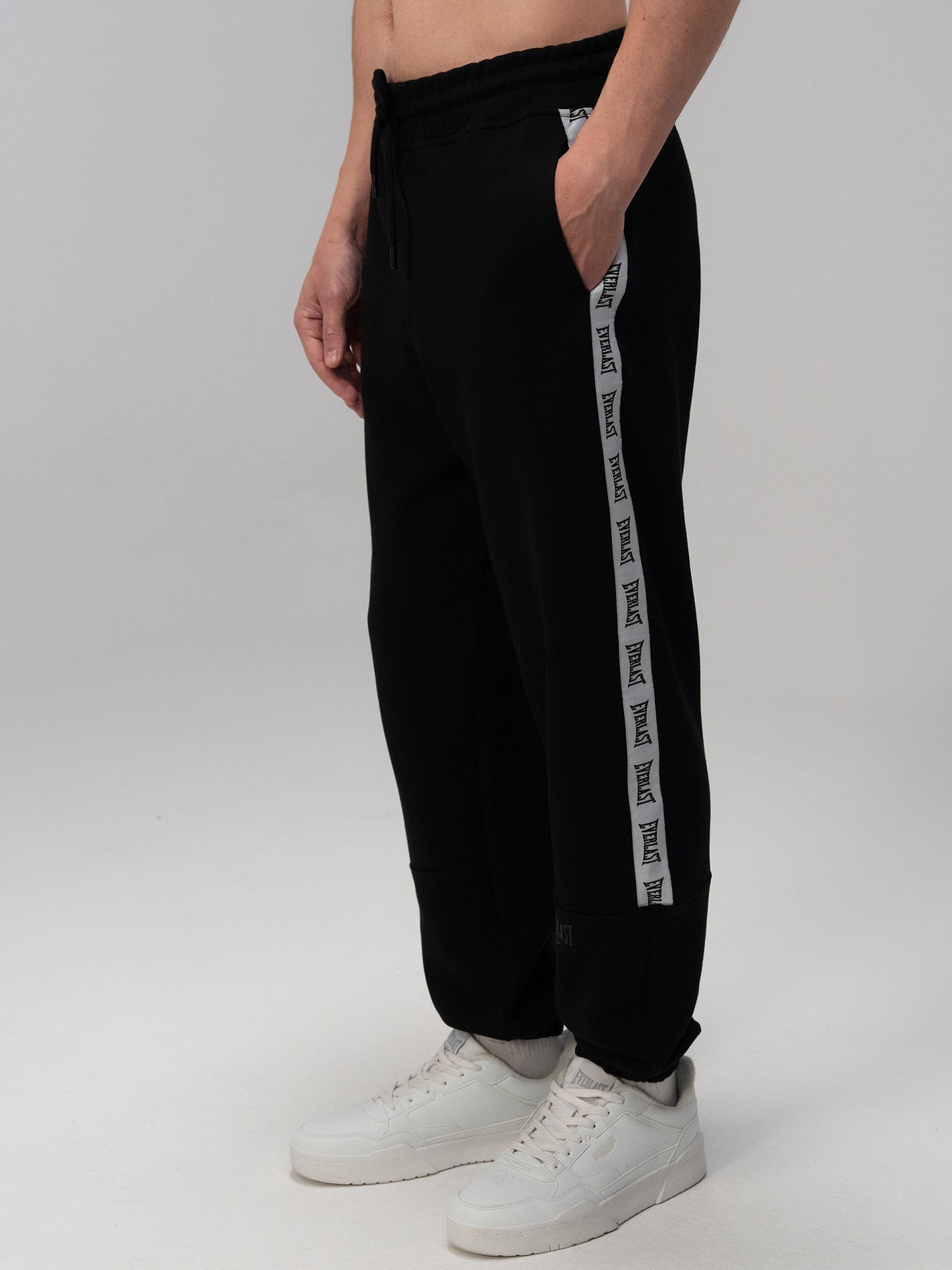 Everlast Retro Collection Oversize Siyah Eşofman Altı