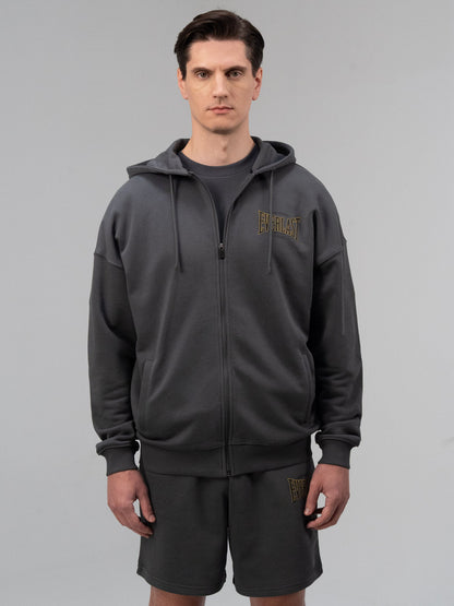 Everlast Authentic Boxing 2.0 Füme Fermuarlı Erkek Sweatshirt