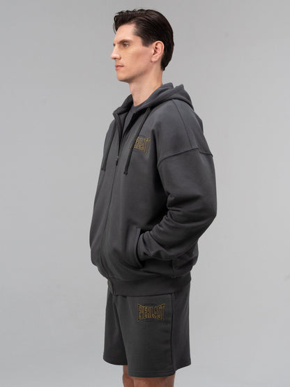 Everlast Authentic Boxing 2.0 Füme Fermuarlı Erkek Sweatshirt