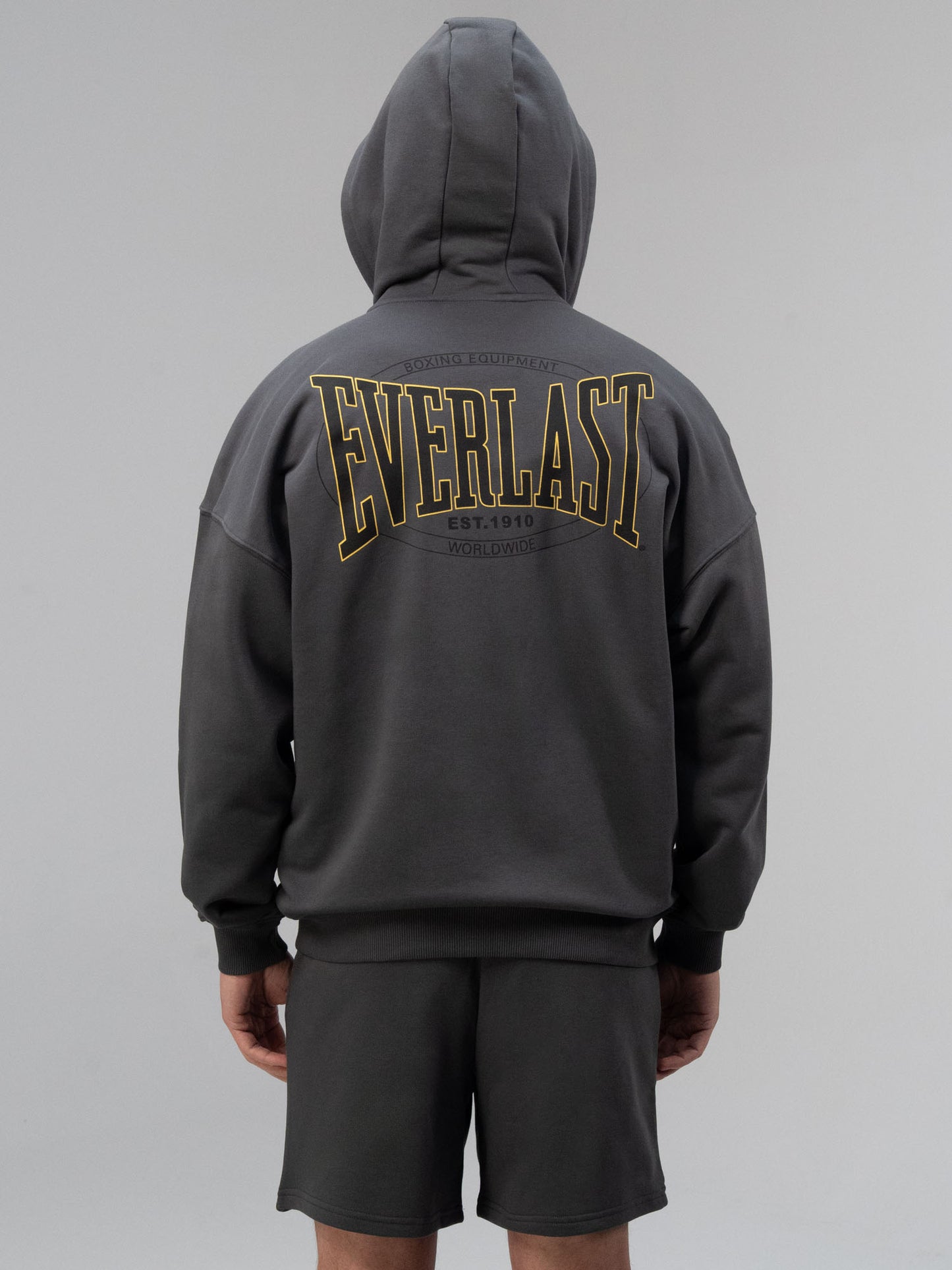 Everlast Authentic Boxing 2.0 Füme Fermuarlı Erkek Sweatshirt