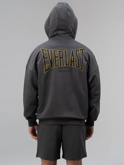 Everlast Authentic Boxing 2.0 Füme Fermuarlı Erkek Sweatshirt