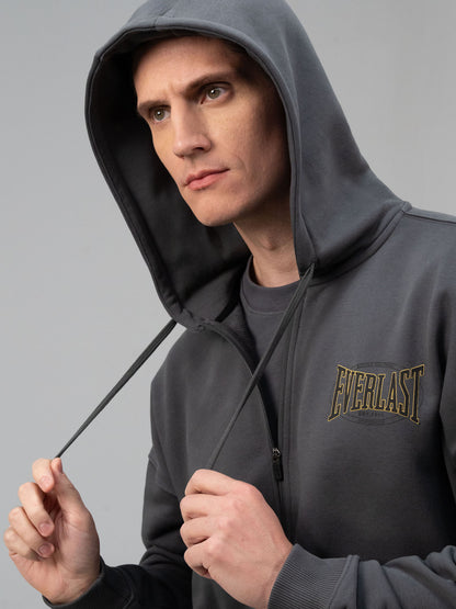 Everlast Authentic Boxing 2.0 Füme Fermuarlı Erkek Sweatshirt