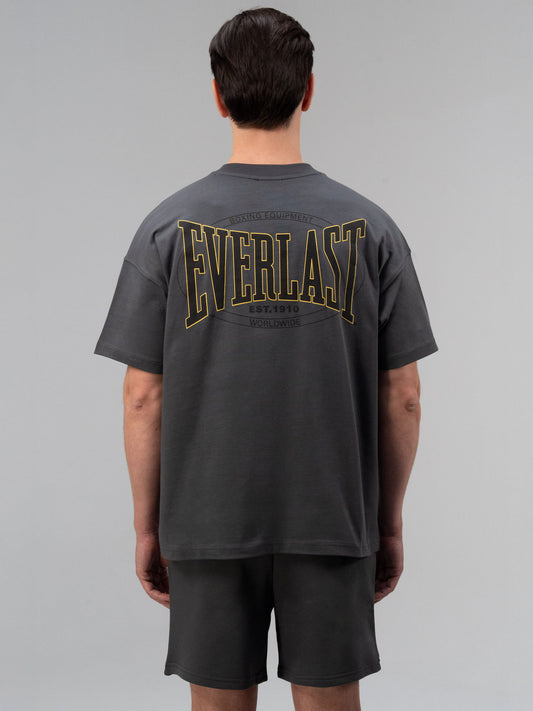 Everlast Authentic Boxing 2.0 Oversize Füme Erkek Tişört