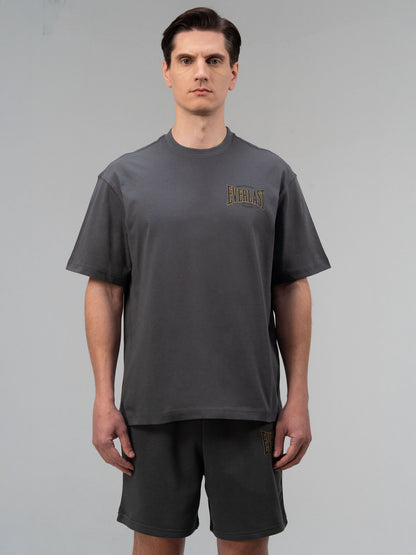 Everlast Authentic Boxing 2.0 Comfort Fit Füme Erkek Tişört