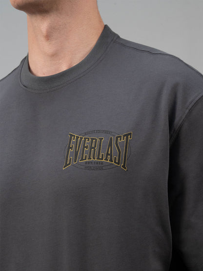 Everlast Authentic Boxing 2.0 Comfort Fit Füme Erkek Tişört