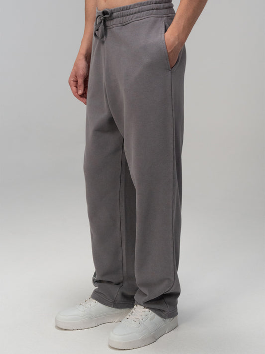 Everlast Giant Logo Oversize Koyu Gri Erkek Eşofman Altı