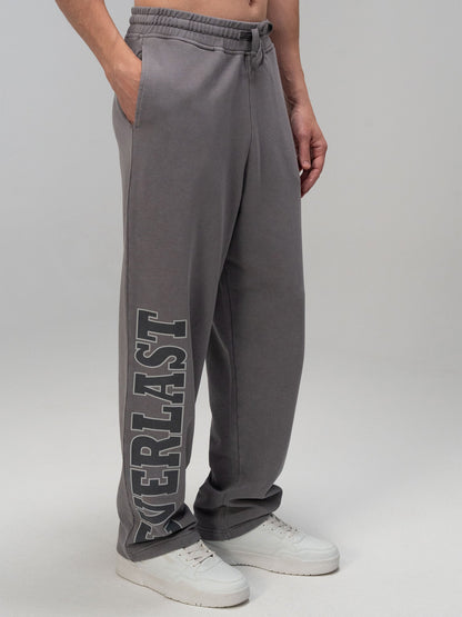 Everlast Giant Logo Oversize Koyu Gri Erkek Eşofman Altı