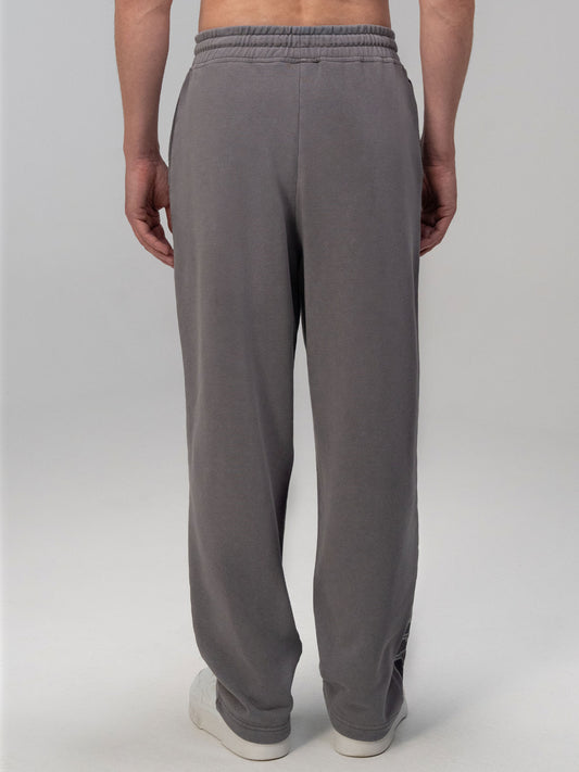 Everlast Giant Logo Oversize Koyu Gri Erkek Eşofman Altı