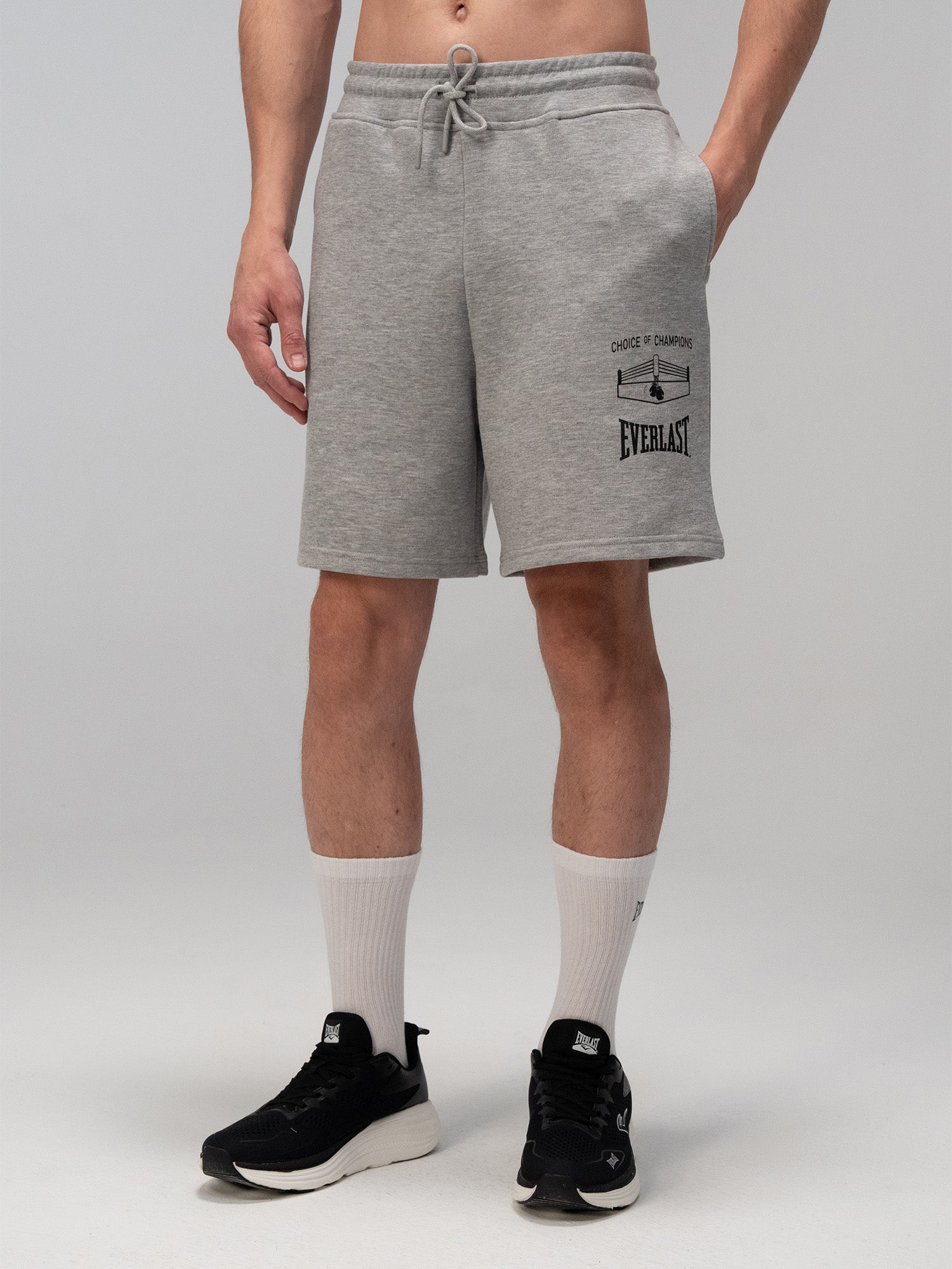 Everlast Choice Of Champs Comfort Fit Gri Melanj Erkek Şort