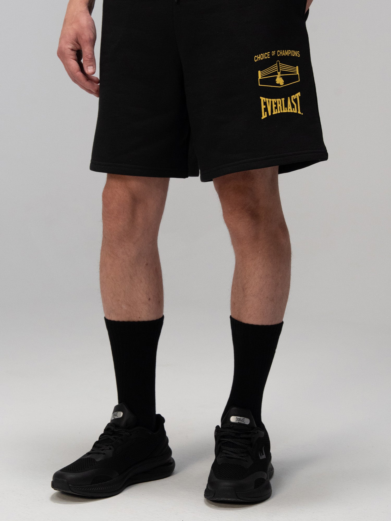 Everlast Choice Of Champs Comfort Fit Açık Siyah Erkek Şort