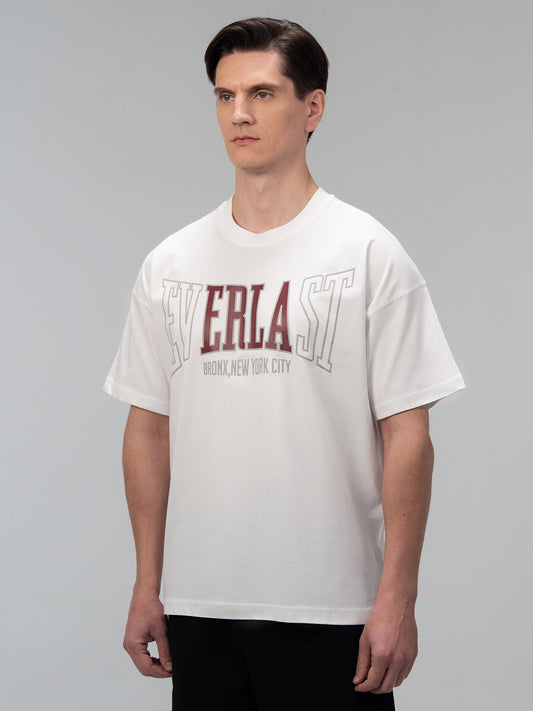 Everlast Iconic Rest Oversize Beyaz Erkek Tişört