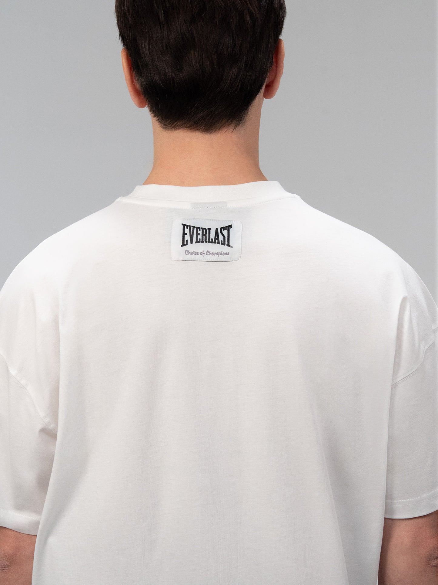 Everlast Iconic Rest Oversize Beyaz Erkek Tişört