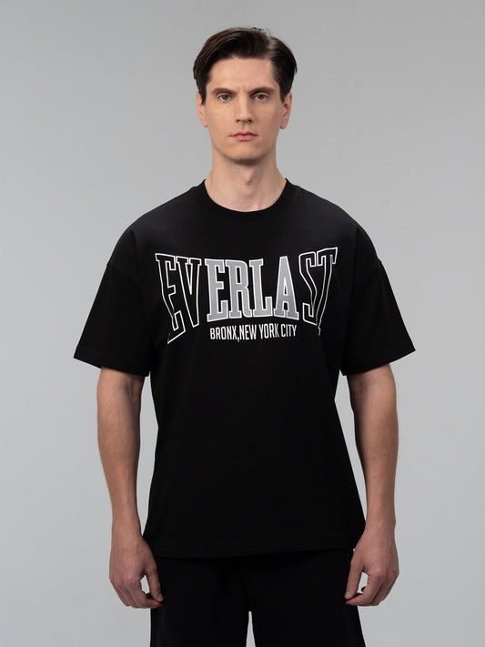 Everlast Iconic Rest Oversize Siyah Erkek Tişört